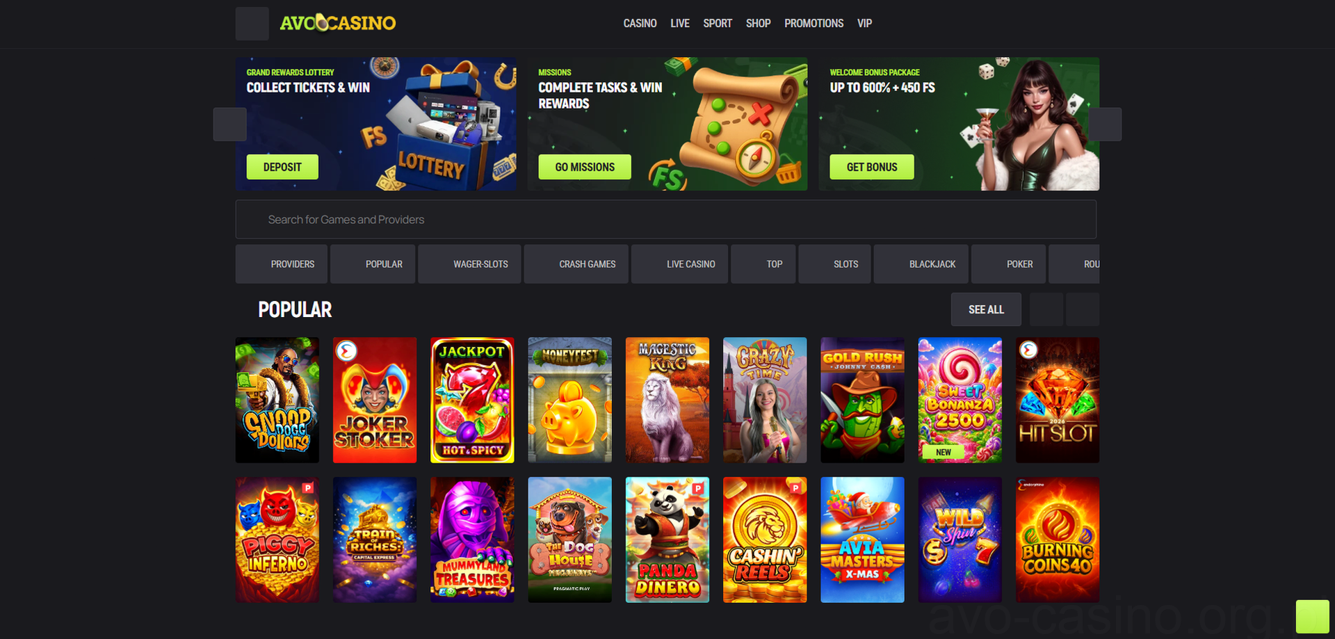 Avo Casino Casino